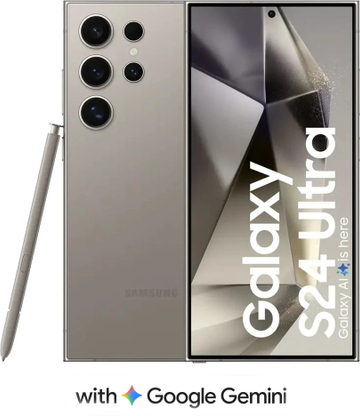 Samsung Galaxy S24 Ultra 5G (Titanium Gray, 512 GB)