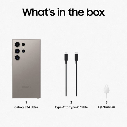 Samsung Galaxy S24 Ultra 5G (Titanium Gray, 512 GB) - Thumbnail 5