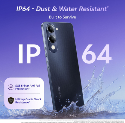 vivo T4 Lite 5G Charger in the Box (Prism Blue, 128 GB) - Thumbnail 3