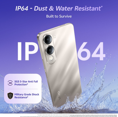 vivo T4 Lite 5G Charger in the Box (Titanium Gold, 128 GB) - Thumbnail 3