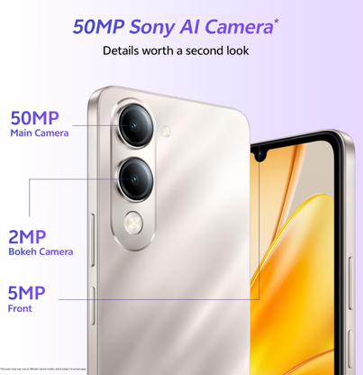 vivo T4 Lite 5G Charger in the Box (Titanium Gold, 128 GB) - Thumbnail 6