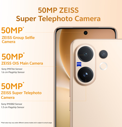 vivo V60 5G (Auspicious Gold, 256 GB) - Thumbnail 2