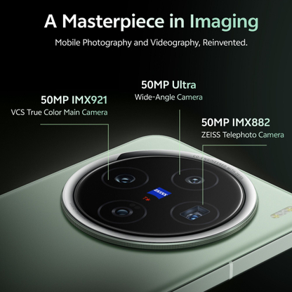 vivo X200 5G (Natural Green, 256 GB) - Thumbnail 2