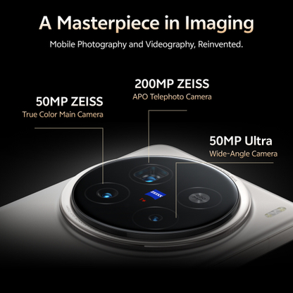 vivo X200 Pro 5G (Cosmos Black, 512 GB) - Thumbnail 2