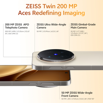 vivo X300 Pro (Dune Gold, 512 GB) - Thumbnail 4